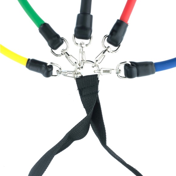 Resistance Bands for Working Out,Exercise Bands,Yoga, Workout Bands with Handles - Picture 13 of 13